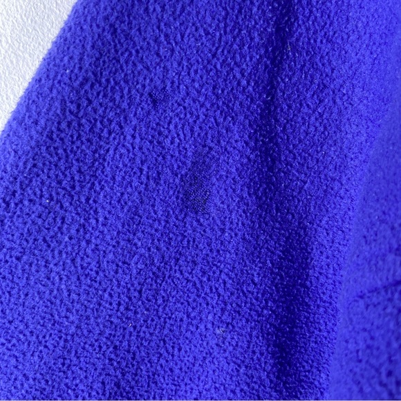 Vintage Nike F.I.T Half Zip Fleece Pullover Blue UK 10 Small - Picture 5 of 6